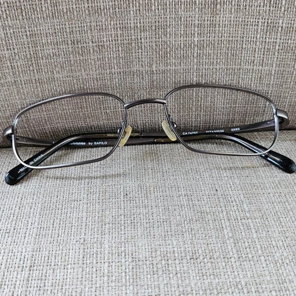 Carrera by Safilo Men Glasses Frame Titanium Brown Tone Eyeglasses Frame CA7475T - Picture 4 of 12